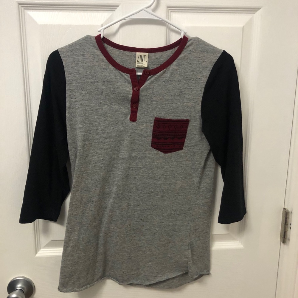 Zine Baseball Tee